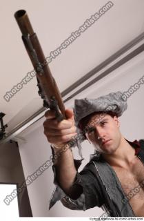 JACK PIRATE WITH GUN AND DAGGER 